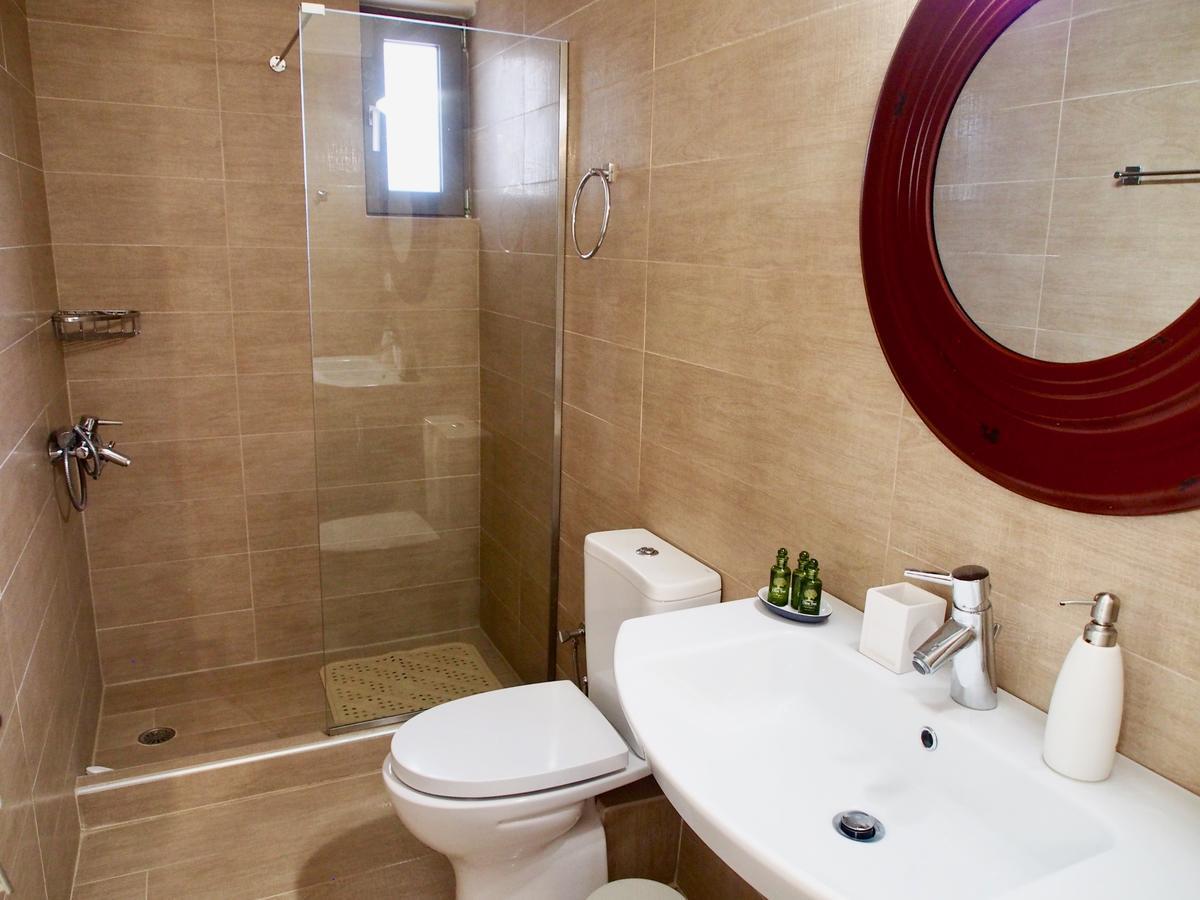 Lena Mare Aparthotel Chrani Bagian luar foto