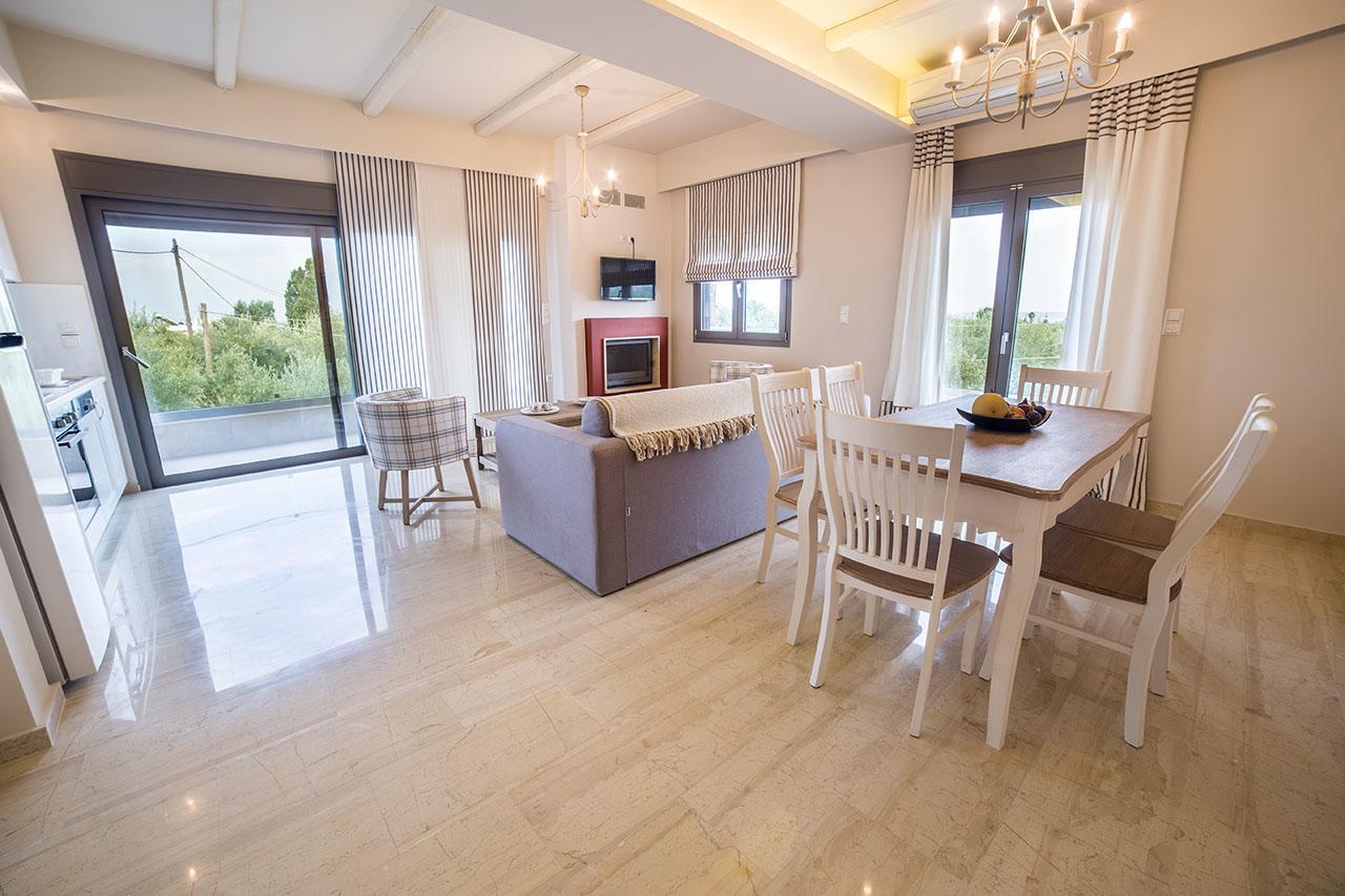 Lena Mare Aparthotel Chrani Bagian luar foto