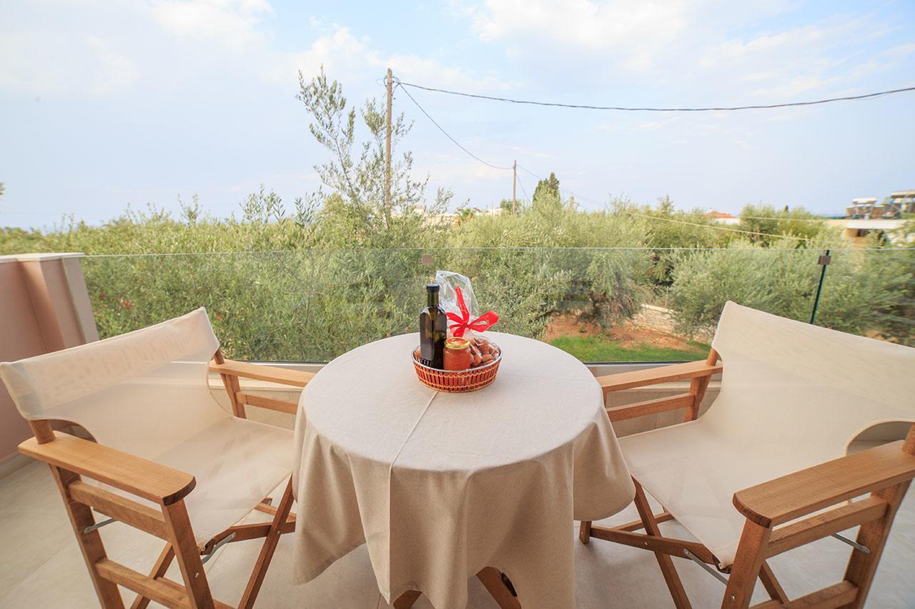 Lena Mare Aparthotel Chrani Bagian luar foto