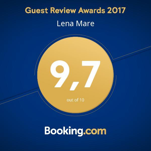 Lena Mare Aparthotel Chrani Bagian luar foto